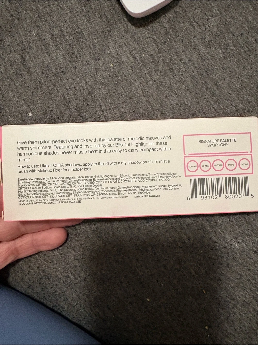OFRA Signature Palette Symphony - Pink